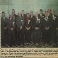 Millburn High School Sports Hall of Fame Inductees, 2001