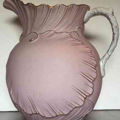 Parsil House: Ridgways Porcelain Pitcher, c. 1878-1920