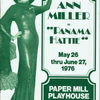 Paper Mill Playhouse Program: Panama Hattie , 1976