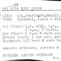 165-169 LONG HILL DRIVE