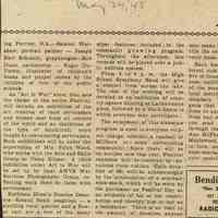          Millburn Short Hills Item, May 24, 1945
   