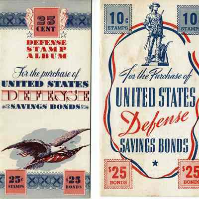 World War II: United States Savings Bonds Stamp Booklets