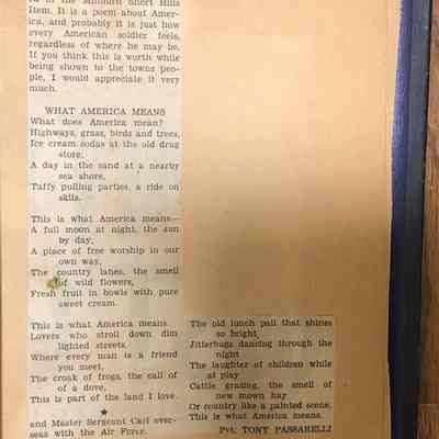Tony Passarelli Poem