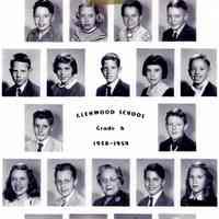 Glenwood School: Grade 6 Photograph, 1958-9