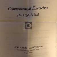 1926 Commencement Exercises for MHS & Millburn Junior HS