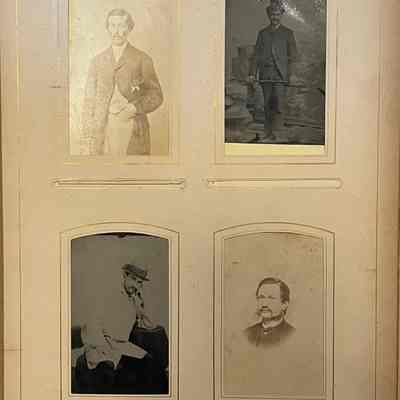 Brison: Family Album Horace Brison, John Brison, Hardy B. Lane