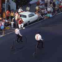          July 4: Hi-Wheel Riders in American Bicentennial Parade, 1976 picture number 2
   