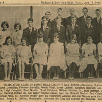 Short Hills Country Day School Graduating Class, 1965