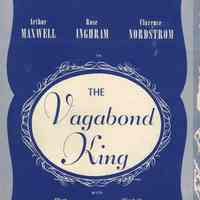 Paper Mill Playhouse Programs: 1948 The Vagabond King Souvenir Program