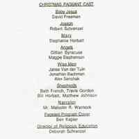          Christ Church: Christmas Pageant Cast, 1994 picture number 2
   