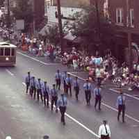 July 4: Millburn Police Department in American Bicentennial Parade, 1976