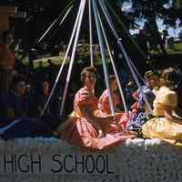 Centennial Parade: Millburn High School Float, 1957