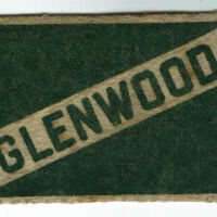 Glenwood Elementary School Felt Patch, c, 1950