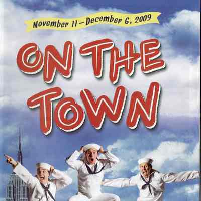 Paper Mill Playhouse Program: On the Town, 2009