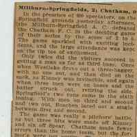 Flanagan: Baseball Clippings, c. 1902-1907