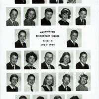 Washington Elementary School Grade 6, 1963-4