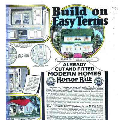 1922 Sears & Roebuck Catalog with model for 51 Linden Street