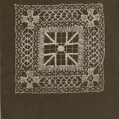Snow: Needlework Design Sample