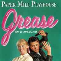 Paper Mill Playhouse Program: Grease, 2014