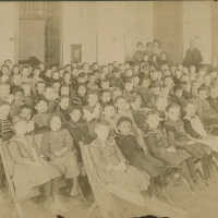 School Photograph of Students Seated