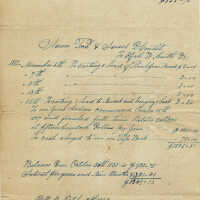          Condit: Aaron Peck & Israel Condit Account Ledger Page, 1844 picture number 2
   