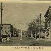 Millburn Avenue: Millburn Avenue with Traffic Light at Four Corners