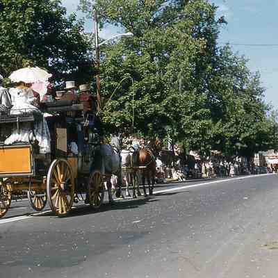 Centennial Parade: Lord & Taylor Horse-Drawn Carriage, 1957