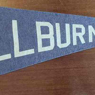 Millburn High School: Dark Blue Millburn Pennant