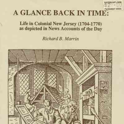 Colonial New Jersey: A Glance Back in Time, 1994