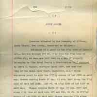 Deed: Henry Almond Deed & Land Records, 1823-1911