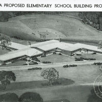          Board of Education: Millburn Schools Proposed Elementary School Building Program, 1956 picture number 1
   