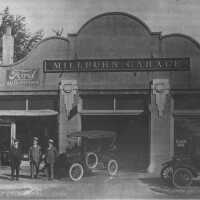 Millburn Garage with 1917 Model T Ford, 319 Millburn Avenue