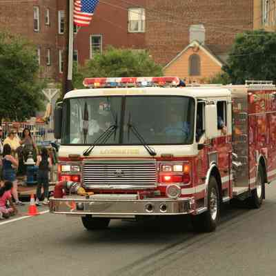 Sesquicentennial Parade: Livingston & Union Fire Departments, 2007
