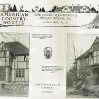 19 Western Drive, Country Life, 1921