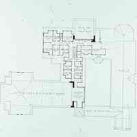 Christ Church: Plan for additions to second floor, 1936