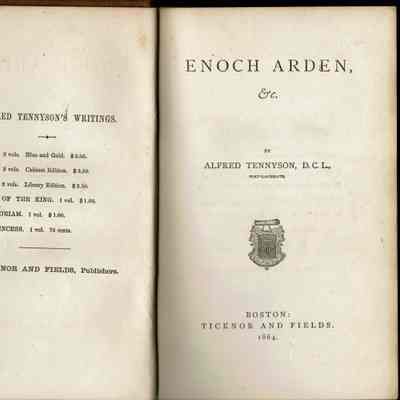 Alfred Tennyson, Enoch Arden & c., 1864