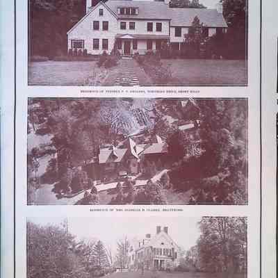 Stephen P.N. Rhodes: Northern Drive, Mrs. Isabelle D. Clarke: Brantwood, James F. Bacon: Taylor Road