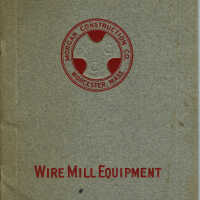 Wire Mill Equipment Catalog from Morgan Construction Company