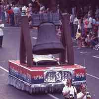 July 4: Liberty Bell Float in Bicentennial Parade, 1976