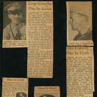 Gallitelli: World War II Clippings: Guenther, Flaherty, Williams, Dedecker