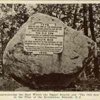 Summit: Monument to Signal Beacon and "Old Sow Cannon," 1904 & 1918