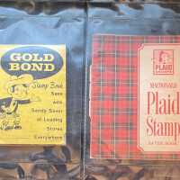 MacPherson: Gold Bond Stamp Book and MacDonald Plaid Stamp Saver Book