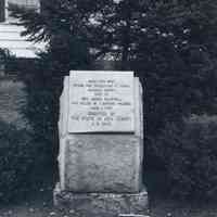 Battle of Springfield: Caldwell House and Hannah Caldwell Monument, 1780