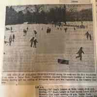 Taylor Park: Ice Skating in Taylor Park, 1967