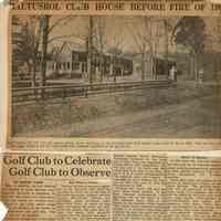 Wehrle Scrapbook: Baltusrol Golf Club Article, 1935