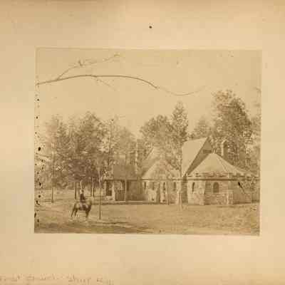 Verso of Exterior view of Christ Church (2024.051.002)