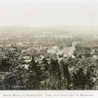 Millburn View: View of Millburn from South Mountain, prior to 1901