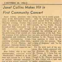          Item, October 28, 1954
   