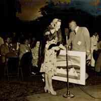 Millburn Art Center: Lucille Manners Receiving Painting, 1944