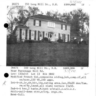 350 LONG HILL DRIVE